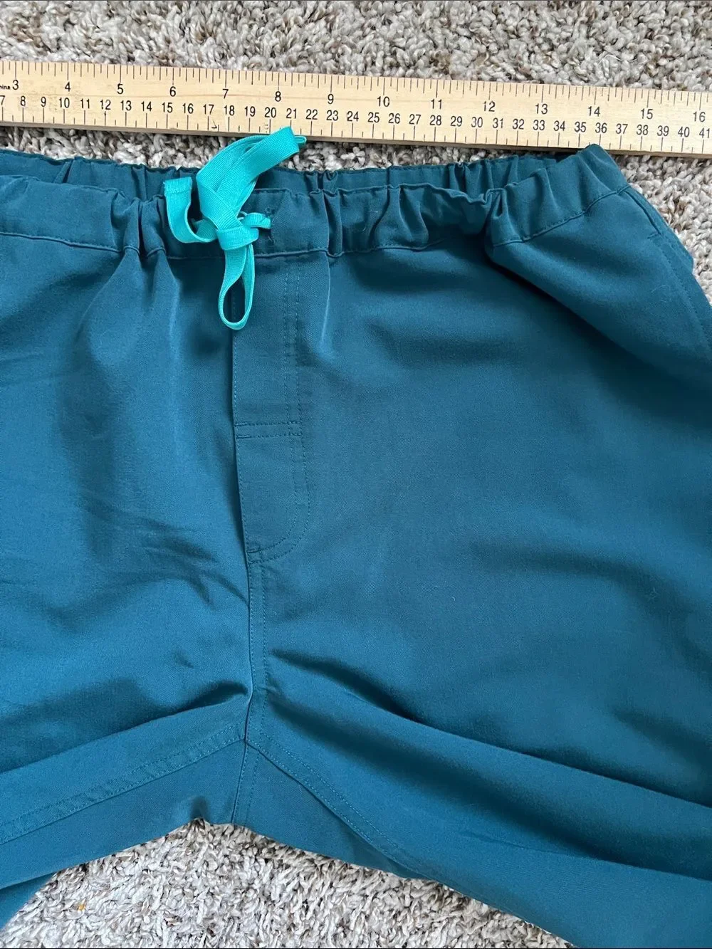 EUC FIGS Pisco Basic Scrub Pants PO#4911 Caribbean Green Size M